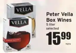 Ray's Food Peter Vella Box Wines offer