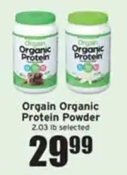 Ray's Food Orgain Organic Protein Powder offer