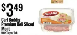 Jons International Carl Buddig premium deli sliced meat offer