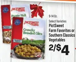 Hometown Market Pictsweet Farms Farm Favorites or Southern Classics Vegetables offer