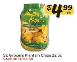 Winn Dixie SE Grocers Plantain Chips offer