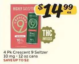 Winn Dixie Crescent 9 Seltzer offer