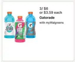 Walgreens Gatorade offer