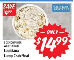 Rouses Louisiana Lump Crab Meat offer