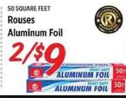 Rouses Rouses Aluminum Foil offer