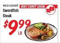 Rouses Swordfish steak offer