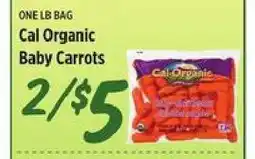 Rouses Cal Organic Baby Carrots offer