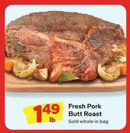 Save a Lot Fresh Pork Butt Roast offer
