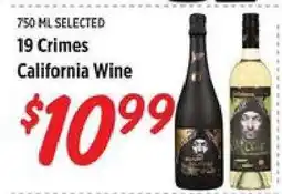 Rouses 19 Crimes California Wine offer