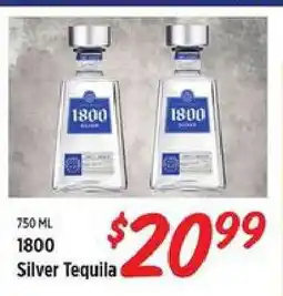 Rouses 1800 Silver Tequila offer