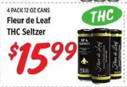 Rouses Fleur de Leaf THC Seltzer offer
