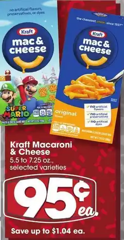 Giant Eagle Kraft Macaroni & Cheese offer