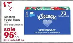 Giant Eagle Kleenex Facial Tissue offer