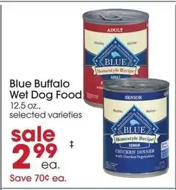 Giant Eagle Blue Buffalo Wet Dog Food offer