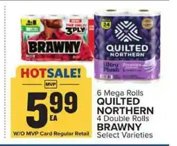 Food Lion Quilted Northern & Brawny offer