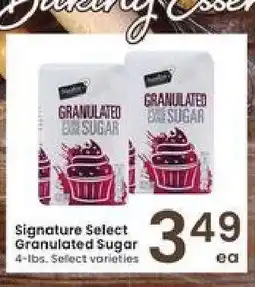 Albertsons Signature Select Granulated Sugar offer