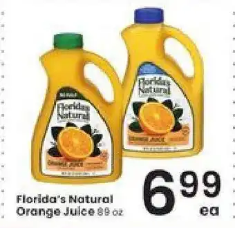 Albertsons Florida's Natural Orange Juice offer