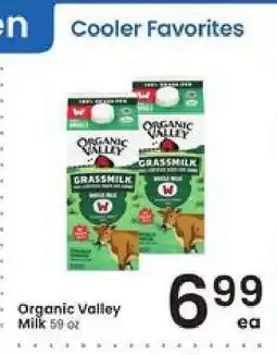 Albertsons Organic Valley Milk offer