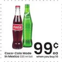 Albertsons Coca-Cola Made in Mexico offer