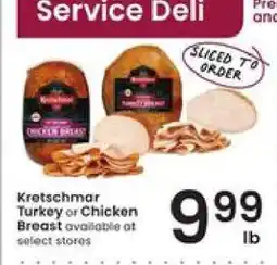 Albertsons Kretschmar Turkey or Chicken Breast offer