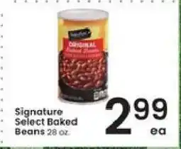 Albertsons Signature Select Baked Beans offer