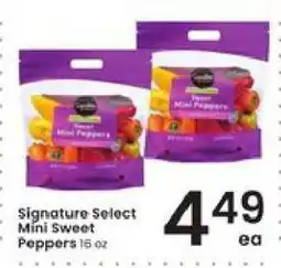 Albertsons Signature SELECT Mini Sweet Peppers offer