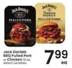 Albertsons Jack Daniels BBQ Pulled Pork or Chicken offer