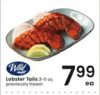 Albertsons Lobster Tails offer