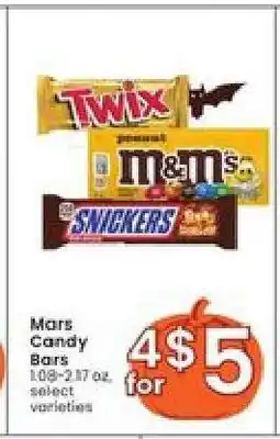 Albertsons Mars Candy Bars offer