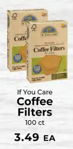 Sunset Foods If You Care Coffee Filters offer