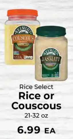 Sunset Foods Rice Select Rice or Couscous offer