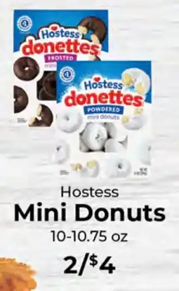 Sunset Foods Hostess mini donuts offer