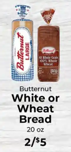 Sunset Foods Butternut white or wheat bread offer