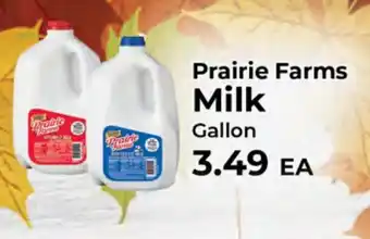 Sunset Foods Prairie Farms Milk offer