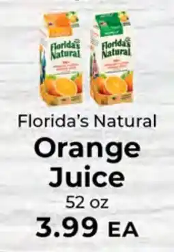 Sunset Foods Florida's Natural Orange Juice offer