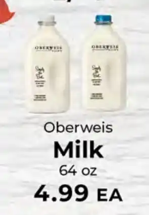 Sunset Foods Oberweis milk offer