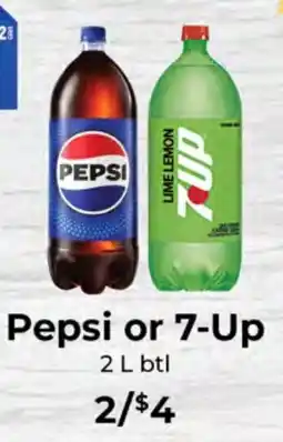 Sunset Foods Pepsi or 7-Up offer