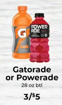 Sunset Foods Gatorade or Powerade offer