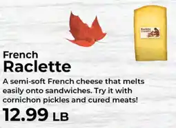 Sunset Foods French Raclette offer