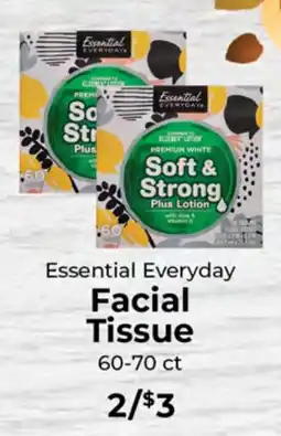 Sunset Foods Essential Everyday Facial Tissue offer