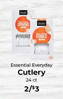 Sunset Foods Essential Everyday Cutlery offer