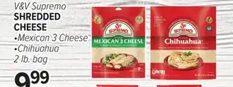 Cermak Fresh Market V&V Supremo SHREDDED CHEESE offer