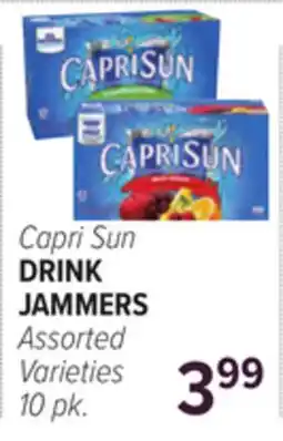 Cermak Fresh Market Capri Sun DRINK JAMMERS offer