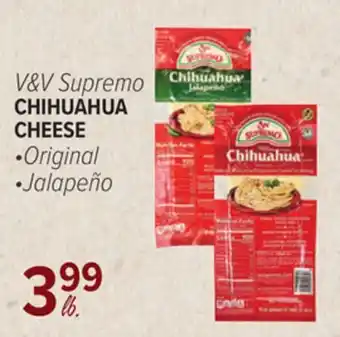 Cermak Fresh Market V&V Supremo CHIHUAHUA CHEESE offer