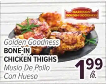 Cermak Fresh Market HARRISON GOLDEN GOODNESS BONE-IN CHICKEN THIGHS offer