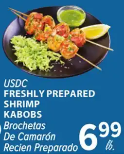 Cermak Fresh Market USDC FRESHLY PREPARED SHRIMP KABOBS offer