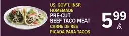 Cermak Fresh Market US. GOV'T. INSP. HOMEMADE PRE-CUT BEEF TACO MEAT offer