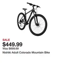 Dick's Sporting Goods Nishiki Adult Colorado Mountain Bike offer
