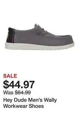 Dick's Sporting Goods Hey Dude Men's Wally Workwear Shoes offer