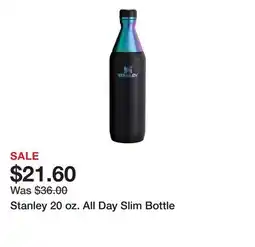 Dick's Sporting Goods Stanley 20 oz. All Day Slim Bottle offer